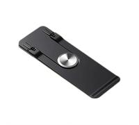 Support de téléphone ultra fin rotatif à 360° universel en acier inoxydable stable pliable pour téléphone de bureau