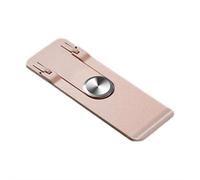 Support de téléphone ultra fin rotatif à 360° universel en acier inoxydable stable pliable pour téléphone de bureau