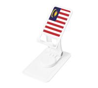 Support de téléphone universel avec drapeau de la Malaisie, support réglable pour téléphone portable, trépied rotatif à 360° pour iPhone, parfait pour un usage quotidien