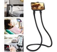 Support de téléphone universel pour lit cou à 360° avec bras long flexible support de smartphone multifonctionnel