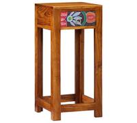Support de téléphone vidaXL 35x35x75 cm en bois d'acacia massif