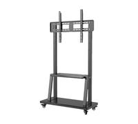 Support de télévision Amovible Tout-en-Un écran d'affichage Chariot avec Roue 32-100 Pouce LCD TV Hanger(1800 No Upper Tray 60-100 inch)
