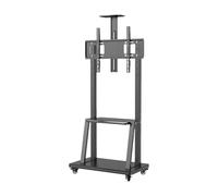 Support de télévision Amovible Tout-en-Un écran d'affichage Chariot avec Roue 32-100 Pouce LCD TV Hanger(1700 with Top Tray 32-75inch)