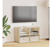 Support de télévision avec tiroir Meuble rangement Lowboard TV moderne vidaXL vi