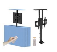 Support de télévision électrique télescopique réglable - Support Mural pour téléviseurs électriques de 42 à 70 Pouces, escamotable dans Un Meuble, supportant jusqu'à 60 kg