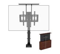 Support de télévision électrique télescopique réglable - Support Mural pour téléviseurs électriques de 42 à 70 Pouces, escamotable dans Un Meuble, supportant jusqu'à 60 kg