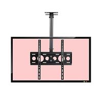 Support de télévision Plafond TV Mount Inclinaison du Support télescopique pivotant s'adapte à la Plupart des téléviseurs de 265 Pouces Fixation de vis d'extension Max 400x400mm, 2M