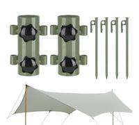 Support de tente coupe-vent, installation rapide pour parasol extérieur, plage, camping, randonnée, pêche
