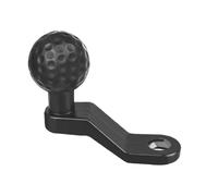 Support de tête de balle, base de balle absorbant les chocs pour les accessoires à vélo, support de téléphone de moto interactif avec conception anti-vibration robuste, pour mobile, vélo, extérieur, s