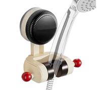 Support de tête de douche : support de montage amovible réglable | fixation murale robuste avec aspiration, installation salle de bain pour pulvérisateur à main, maison, chambre