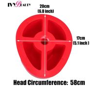 Support De Tête De Perruque De Mannequin De Crochet De Main,Support Plat De Perruque,Perruques D'entraînement,Fermeture De Dentelle Exécutive,Perruque De Cheveux De Couture - Type One Head #B