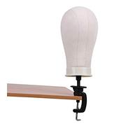 Support de tête de perruque, tête de mannequin, tête de perruque en toile, fabrication et présentation, chapeau, casque, lunettes ou masque modèle de tête de présentation avec