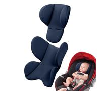 Support de tête de siège auto pour nouveau-né - Support de tête et de corps, coussin extra doux pour siège auto, poussette, landau, chaise longue, coussin de soutien de la tête et du corps pour