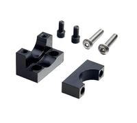 Support de tête d'impression Volcan E3dV6, Bloc Fixe V6 à CR10, Support en Aluminium Hotend J-Head Compatible avec Les pièces d'imprimante de la série Ender-3 CR-10