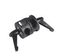 Support de tête pivotant réglable pour bras de perche de studio, réflecteur et support de poteau de photographie (version poignée)