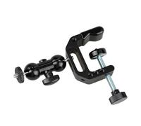 Support de tête sphérique rotatif à 360 degrés avec filetage 1/4-20 pour moniteur de lumière vidéo LED clignotante équipement de photographie professionnel