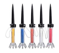 Support de thé magnétique de golf, 5 pièces de support de thé de golf, équipement d'entraînement de thé de golf, support de balle de golf stable pour golfeurs,