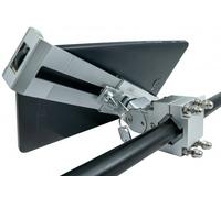 Support de tige avec fixation de serrure en noir pour tablette de 9" à 13"