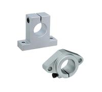 Support de tige de guidage horizontal en alliage d'aluminium, 1 pièce, support de roulement d'arbre linéaire SHF/SK8/10/12/16/20/25(SHF16)