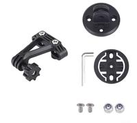 Support de tige de selle de vélo à ajustement direct pour Garmin pour feux arrière Varia jumelés avec positionnement de caméra d'action DJI (B)