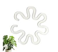 Support de tige de | Support de Monstera Grapple - Support transparent réutilisable pour grappin Monstera stabilisateur de pour fleurs, légumes