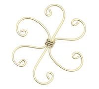 Support de tige pour d'intérieur - Supports en métal pour grimpantes - Support de tige pour grimpantes - Support de préhension stabilisateur