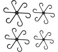 Support de tige - Support pour , clip pour de 4 pièces pour support | clip de support pour grimpantes pour grandir en position verticale et les rendre plus saines