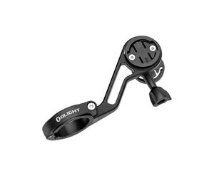 Support de tige TTA pour GPS et lumière avant, alliage d'aluminium CNC, compatible avec GoPro, Wahoo, Polar, Bryton, Noir