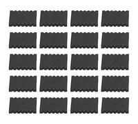 Support de Tir à l'arc 12 Flèches Support EVA Noir Séparateur Rectangulaire Rangement pour et Pratique de la Cible - Léger Protège des Frictions