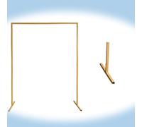 Support de toile de fond de mariage amovible, support d'arche de mariage en fer, arche de jardin pour une utilisation en intérieur et en extérieur, support d'arche de ballons de 3 × 3 m pour