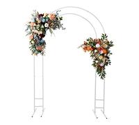 Support de toile de fond de mariage, cadre de ballons à double tube pour décoration d'événement, tonnelle de jardin pour fêtes d'anniversaire et mariages