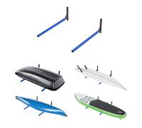 Support De Toit Bleu 82 Cm En Acier Pour Rangement De Coffre De Toit WSB.O