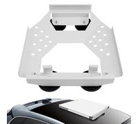 Support de Toit Compatible avec Starlink Mini, Mini Kit de Montage Magnétique sur Toit avec Pâte et Joint en Silicone, Adapté pour Voiture, Camping-car, Bateau, pour Une Réception Satellite Stable