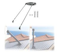 Support de Toit Coupe-Vent pour Conduit de cheminée, adapté aux conduits de Ventilation de chaudière de 6 à 13 Pouces de diamètre, pour la Fixation sur Le Toit de la chaufferie/Villa (diamèt