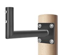 Support de toit en acier pour girouette de jardin - Indicateur de direction du vent décoratif extérieur | Métal robuste enduit de poudre avec boussole rotative et installation simple pour les toits