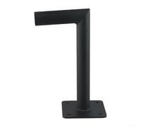 Support de toit en acier robuste pour le montage d'antennes de girouettes et de petites stations météorologiques sur des toits résidentiels ou commerciaux