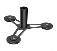 Support de toit en alliage d'aluminium pour antenne Starlink Compact Trépied Kit avec clé Noir Véhicule Magnétique Récepteur Ventouse Support Installation facile