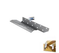 Support de Toit GeZu Impex Galvanisé 30 x 210 mm L Ferrures Renforcement Structures Bois Lot de 18