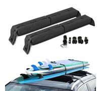 Support de Toit pour Kayak 2Pcs Soft Roof Rack Cross Bar Pads