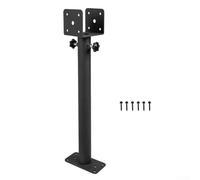Support de toit pour pergola - Noir | Construction robuste, revêtement noir résistant aux intempéries, résiste aux conditions extérieures difficiles