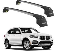 SUPPORT DE TOIT TURTLE AIR-2 , Argent BMW X3 G01 2018 - 2024 (SUV)