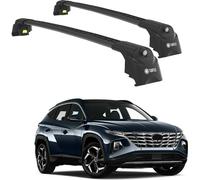 SUPPORT DE TOIT TURTLE AIR-2 , Noir HYUNDAI TUCSON NX4 2022 2023 2024 (SUV)