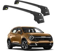 SUPPORT DE TOIT TURTLE AIR-2 , Noir KIA SPORTAGE NQ5 2022 2023 2024 (SUV)