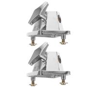 Support de Tom pour Kit de Batterie 2 Pièces en Fer Argenté
