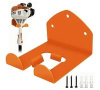 Support de tondeuse robuste avec 3 vis et 3 tubes d'expansion, gain de place, organisation Garage, organisateur hangar stockage Garage