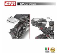 Givi Support top-case arrière 1165FZ pour Honda CB1000R Monokey/Monolock Noir