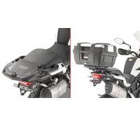 Givi Support top-case SR8711 Porte-bagages Benelli TRK502 X 2020-2022 Monolock/Monokey Noir
