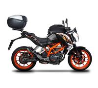Shad Support top-case K0DK34ST - Compatible KTM Duke 125/200/390 14 - Noir Taille unique