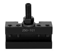 Support de tour à changement rapide, support de poteau d'outil pour l'usinage industriel, porte-outil en acier à haute teneur en carbone avec rainure en queue d'aronde, support de