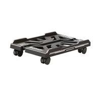 Support de tour de processeur mobile réglable avec 4 roues pivotantes - Chariot PC mobile pour joueurs et étudiants - Économie d'espace